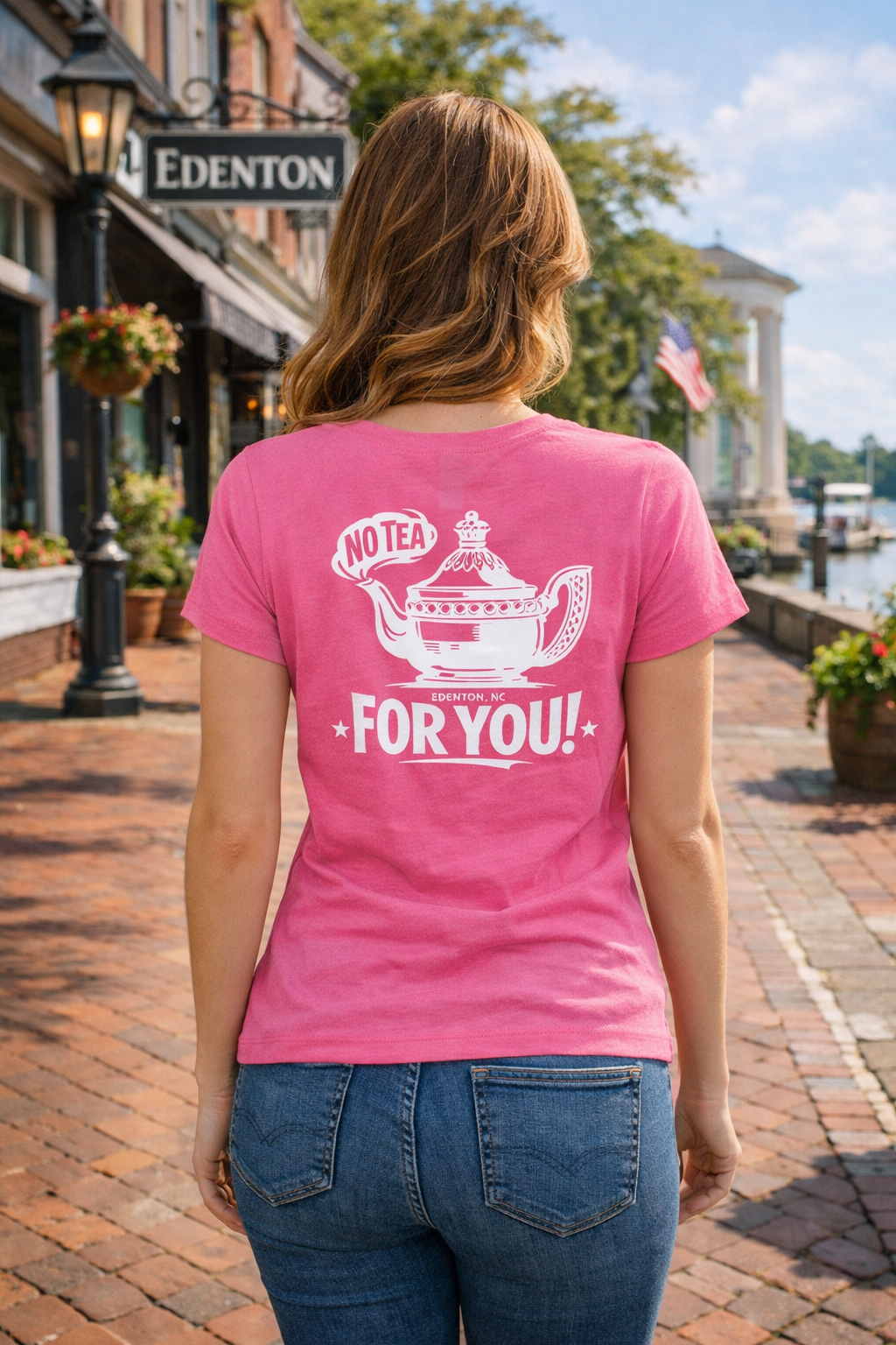 No Tea for You- V-neck