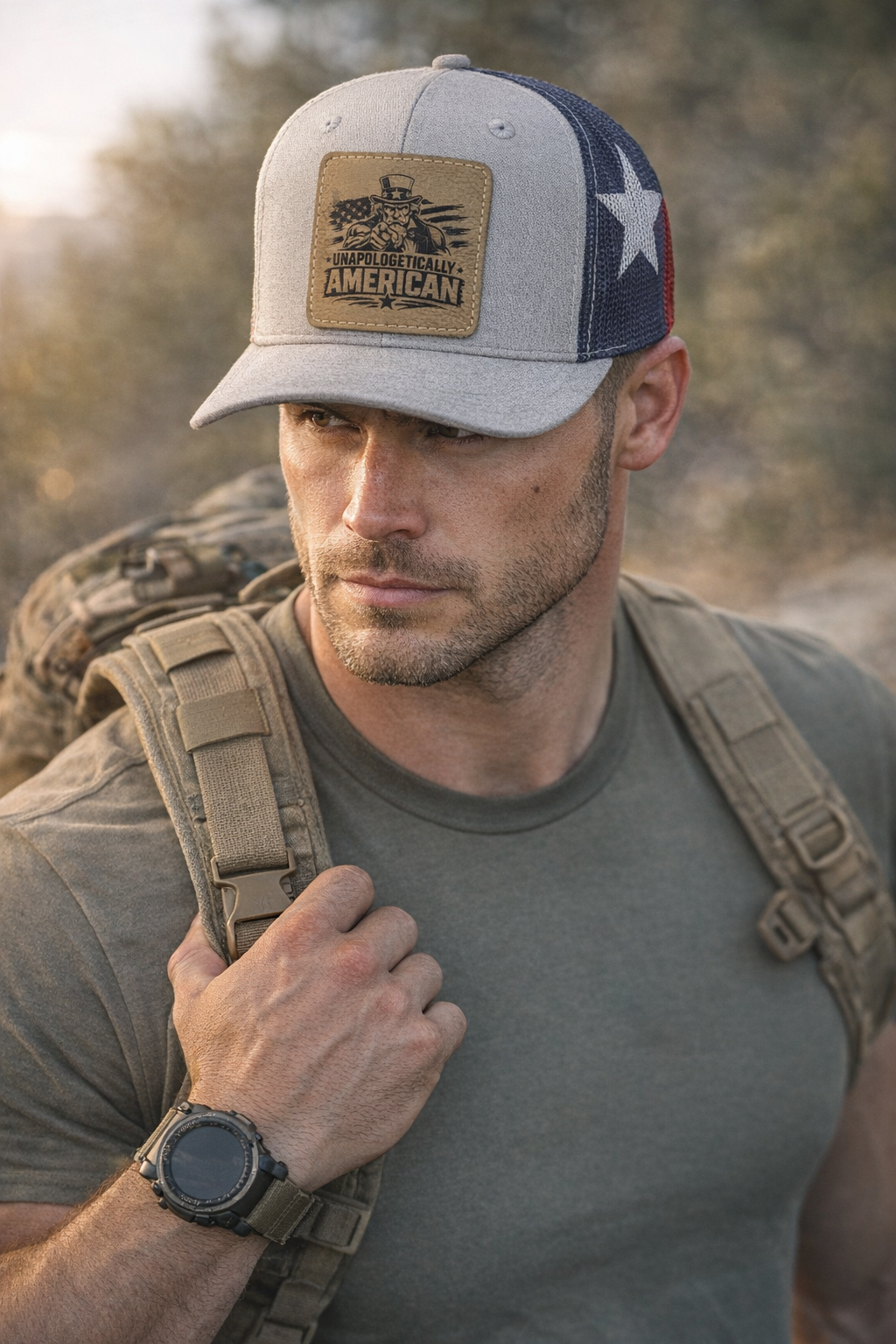 Unapologetically American Trucker Hat