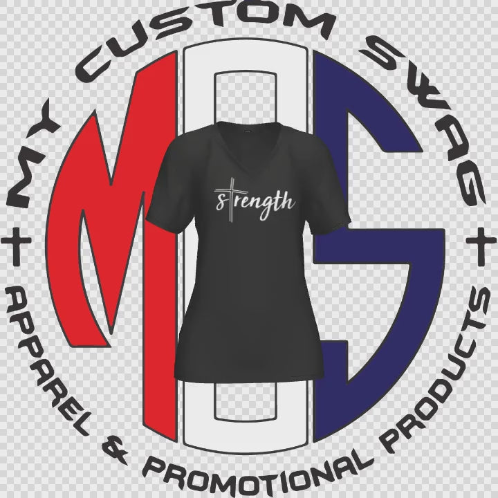 Jens Power T's Black Short sleeve V-Neck