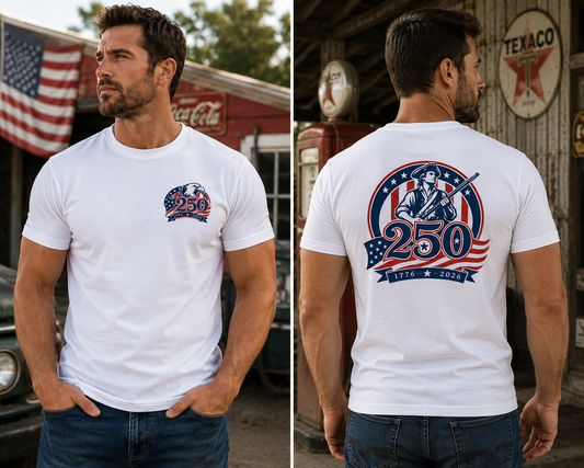America 250 Men's tee
