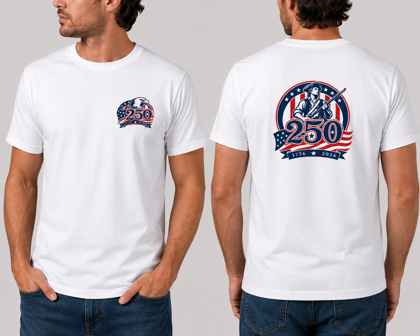 America 250 Men's tee
